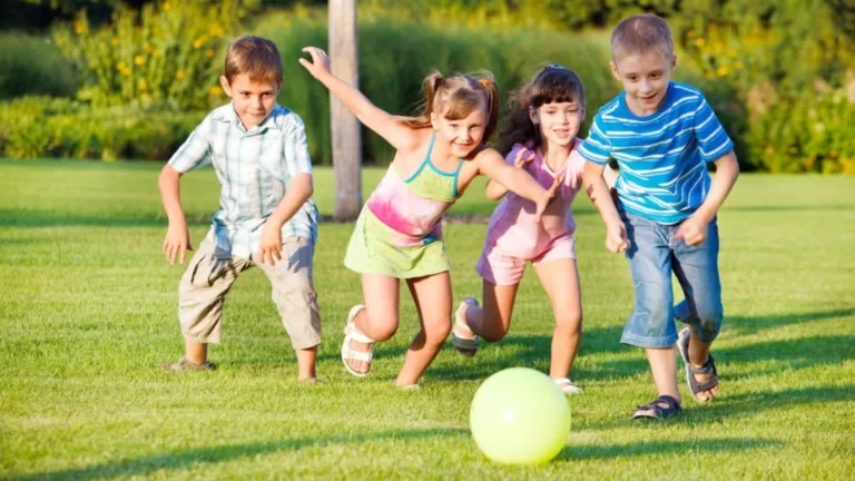 Child engaging in free play for better wellbeing
